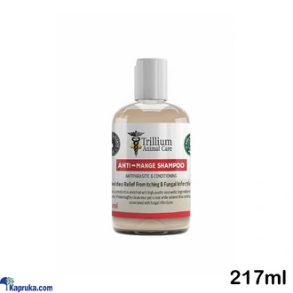 Trillium Anti Mange Shampoo 217ml Antiparasitic and Conditioning For Pets Cats Dogs Skin Infections Buy pet Online for specialGifts