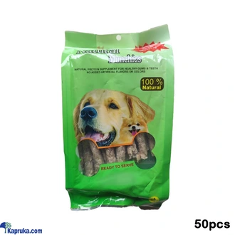 Natural Munchies Dog Treat 50pcs Natural Protein Supplement For Healthy Gums And Teeth Buy pet Online for specialGifts
