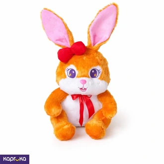 Adorable Brown And White Bunny Plush 40cm Cute And Huggable  Online for none