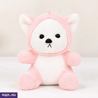 Cute Puppy In Peachy Pink Costume 22cm  Online for none