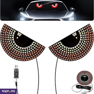 Devil Eyes Dynamic Led Light For Car Windshield Usb Smart Colorf  Online for none