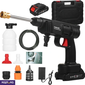 Cordless Pressure Washer 21v Electric High Pressure Cleaner 24 Bar Car Washing Machine Buy Automobile Online for specialGifts
