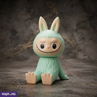 Cute Green Labubu Phone Stand Holder - Kawaii Desk Dock  Online for none