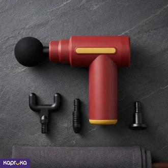 Rechargeable Massage Gun Portable Muscle Massager With 4 Heads  Online for none