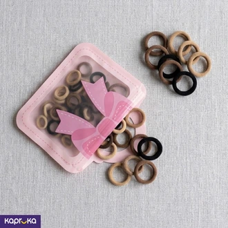 Kids Soft Elastic Hair Band 100 Piece Set Neutral Colors  Online for none