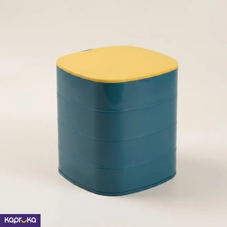 4 Layers Jewellery Box 360 Degree Rotating Jewelry Box  Online for none