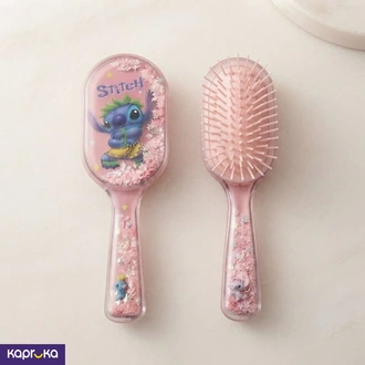 Pink Detangling Hair Brush Portable Travel Brush With Flexible B  Online for none