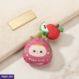 Cute Fruit Hair Clips For Kids  2pc Dragon Fruit And Strawberry Hair Barrettes Set Buy Fashion | Handbags | Shoes | Wallets and More at Kapruka Online for specialGifts