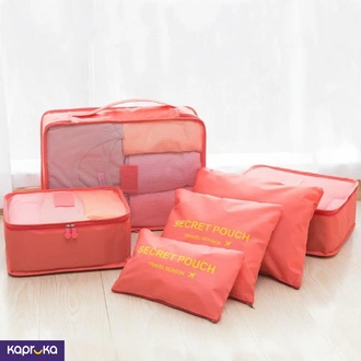 6 Pcs Packing Cubes Set - Luggage Organizer Bags Sri Lanka  Online for none