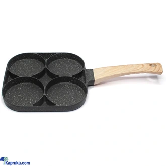 4 Hole Non Stick Frying Pan Egg And Omelette  Online for none