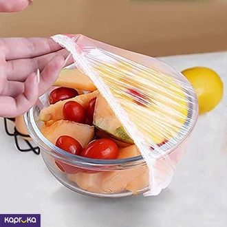 100pcs Plastic Wrap For Food Elastic Stretch Adjustable Bowl Lids Bags Plastic Sealing Bags Food Cov Buy Household Gift Items Online for specialGifts