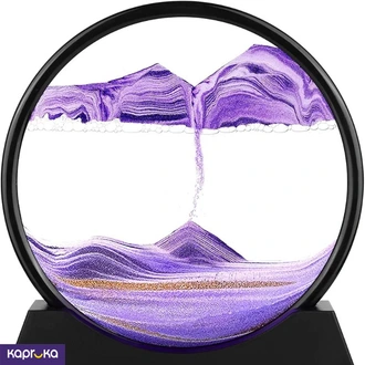 Moving Sand Art Picture 3d Quicksand Painting Decor  Round Glass 3d Deep Sea Sandscape Buy Shop with me Online for HOUSEHOLD