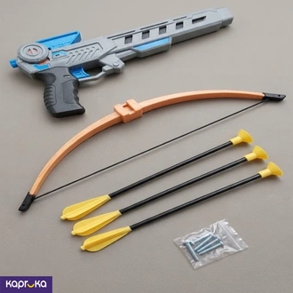 Crossbow Gun Set With 3 Suction Cup Arrows Safe Target Practice Toy For Ages 6 Plus Buy Childrens Toys Online for specialGifts