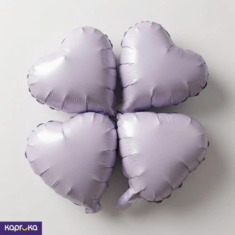 Mini Purple Heart Aluminum Foil Balloon 4 Pack  Online for none