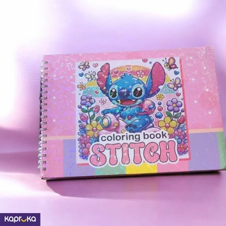 Stitch Cartoon Coloring Book  Spiral Bound Activity Book For Kids 50pages Buy childrens Online for specialGifts