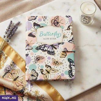 Butterfly Aesthetic Lined Journal Notebook 17cm X 12cm Hardcover  Online for none