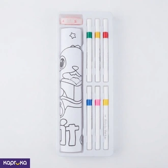 Stitch Drawing Roll For Kids Coloring Paper Roll With 6 Acrylic  Online for none