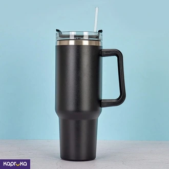Stainless Steel Vacuum Insulated Mug 40 Oz 1300 Ml Portable Car Mug Tumbler With Handle Buy Shop with me Online for SPORTS