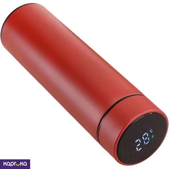 Smart Led Temperature Display Vacuum Insulated Bottle Red Buy sports Online for specialGifts