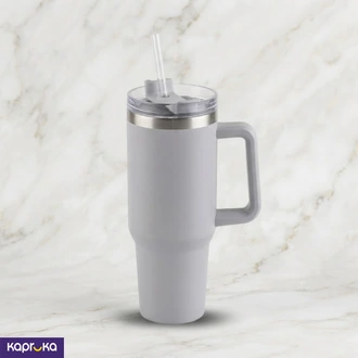 Stainless Steel Vacuum Insulated Mug 40 Oz 1300 Ml Portable Car Mug Tumbler With Handle Buy sports Online for specialGifts