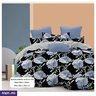 Mia Cotton Bedsheet 90 X 100  Online for none