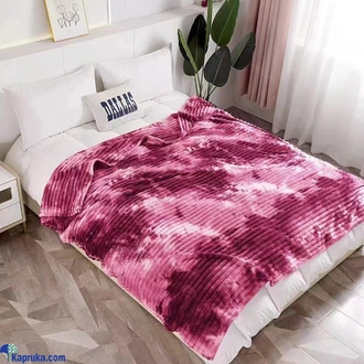 Printed Blanket Checks Warm Blankets Rib Blanket Thicken Bed She  Online for none