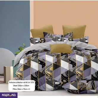 Mia Cotton Bedsheet 90 X 100 Mia 120 C Ws 001  Online for none