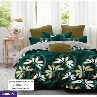 Mia Cotton Bedsheet 90 X 100 Mia 120 C Ws 004  Online for none