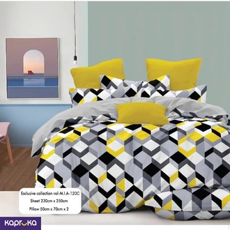 Mia Cotton Bedsheet 90 X 100 Mia 120 C Ws 005  Online for none