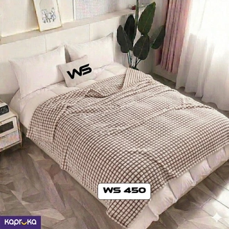 Printed Blanket Checks Warm Blankets Rib Blanket Thicken Bed She  Online for none