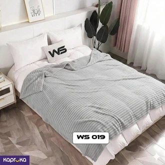 Printed Blanket Checks Warm Blankets Rib Blanket Thicken Bed She  Online for none