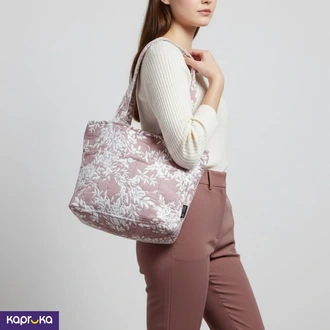 3q Jacquard Ava Tote Bag Pink Buy Fashion | Handbags | Shoes | Wallets and More at Kapruka Online for specialGifts