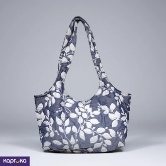 3q Jacquard Grace Tote Bag Navy Blue Buy Fashion | Handbags | Shoes | Wallets and More at Kapruka Online for specialGifts