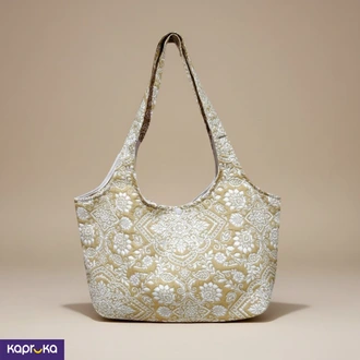 3q Jacquard Grace Tote Bag Gold Color  Buy Fashion | Handbags | Shoes | Wallets and More at Kapruka Online for specialGifts