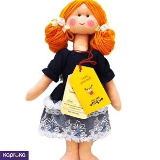 Hnadmade Doll  Blue Frock Buy Little Cherry Online for Soft Toys
