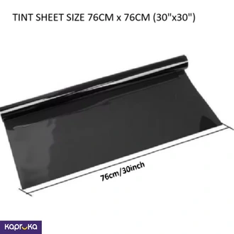 20vlt Tinted Car Window Glass Film Black Sheet 30inch X 30inch  Online for none