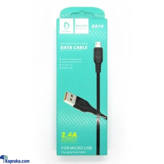 Denmen D01v High Speed Data Cable 2 4a Output For Micro Usb Char  Online for none