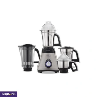 Preethi Steele Supreme Mixer Grinder 750 Watt With 4 Jars And Vega W5 Motor Buy  Online for ELECTRONICS