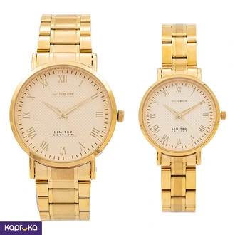 Gold Couple Watch 13371297 Winsor  Online for none