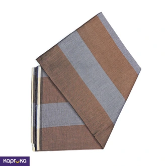 Signature Men S Brown Color Hand Loom Sarong  Online for none