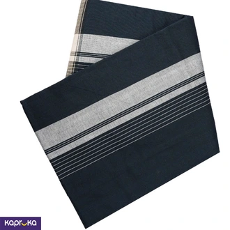 Signature Men S Dark Gray Hand Loom Sarong  Online for none