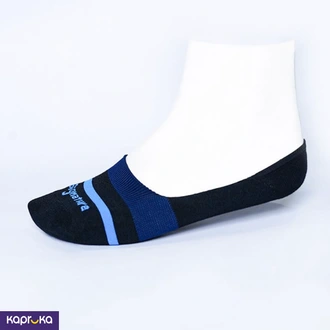 Mens Blue And Black No Show Socks  Online for none