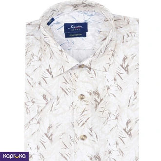 Signature Men S Casual Slim Fit Printed Short Sleeve Shirt  Online for none