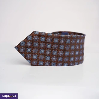 Icon Men S Slim Fit Dark Orange Printed Tie Buy Clothing and Fashion Online for specialGifts