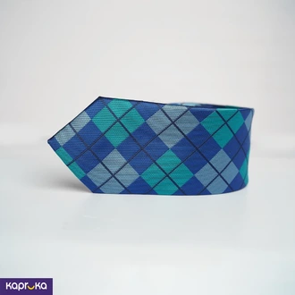 Icon Men S Slim Fit Blue Printed Tie  Online for none