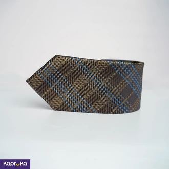 Icon Men S Slim Fit Brown Printed Check Tie Buy Clothing and Fashion Online for specialGifts