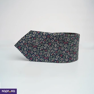 Icon Men S Slim Fit Dark Blue Floral Printed Tie Buy Clothing and Fashion Online for specialGifts