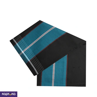Signature Men Handloom Blue And Black Color Sarong Buy H S Marketing Pvt Ltd Online for CLOTHING