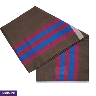 Signature Men Handloom Brown Color Sarong Buy Clothing and Fashion Online for specialGifts