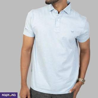 Signature Mens Light Blue Regular Fit Polo Tshirt Buy Clothing and Fashion Online for specialGifts